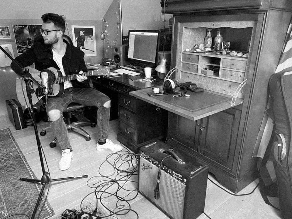 Bedroom, home studio