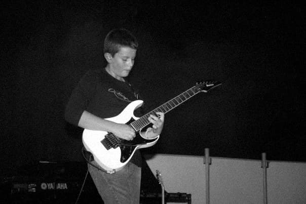 First guitar, first stage